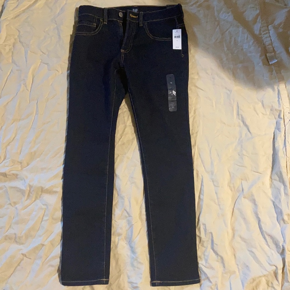 Boy NWT Gap Indigo stretch skinny jean